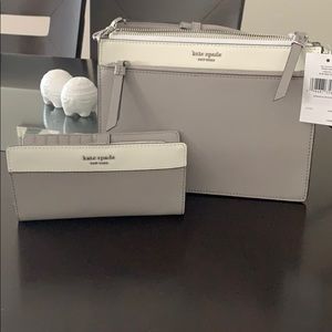 Kate Spade purse and wallet.